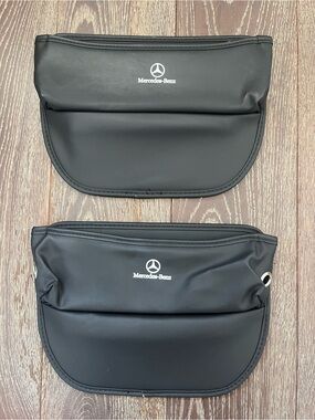 Car Seat Gap Organizer Leather Storage Box for Mercedes Benz W203 W204 W205